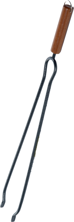 Pinza da fuoco (Manico in legno)