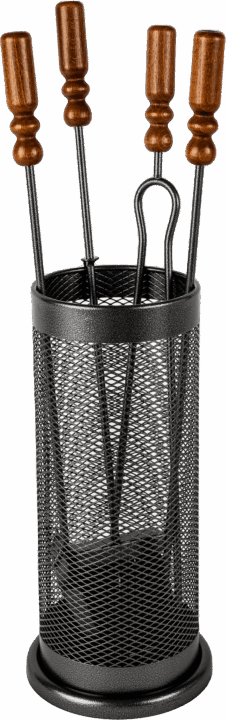 Trespolo barilotto rete (Manico legno)