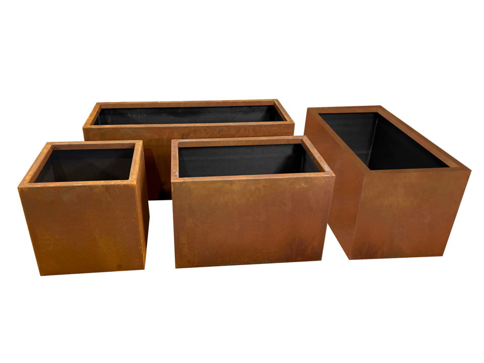 Fioriera in corten